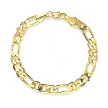 Brass Chian Bracelet in 14K 18K Gold Fashion Jewelry